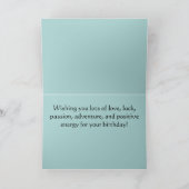 Steampunk Vintag Geburtstag Karte (Innenseite)