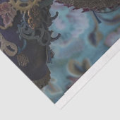 Steampunk Vintag Lady Decoupage Seidenpapier (Ausschnitt)