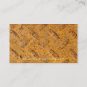 Steampunk Vintag Old World Map Thema Visitenkarte (Rückseite)