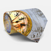 Steampunk Vintag Style Pocket Watch Krawatte (Gerollt)