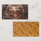 Steampunk Vintag und Viktorianisch Visitenkarte (Vorne/Hinten)