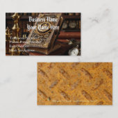 Steampunk Vintag und Viktorianisch Visitenkarte (Vorne/Hinten)