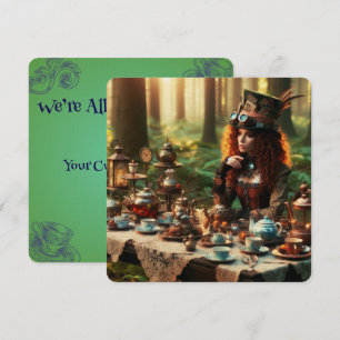 Steampunk Vintag Viktorianisch Lady Mad Hatter