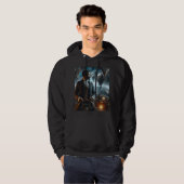 Steampunk Vintag Viktorianisch Space Air Captain Hoodie (Vorne ganz)