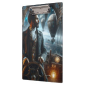 Steampunk Vintag Viktorianisch Space Air Captain Klemmbrett (Links)