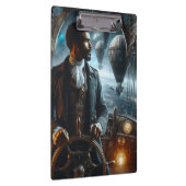 Steampunk Vintag Viktorianisch Space Air Captain Klemmbrett (Rechts)