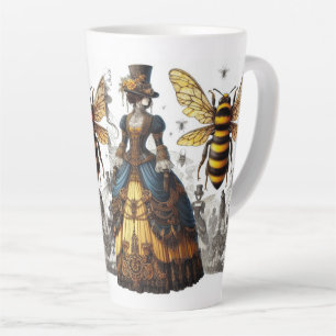 Steampunk Vintag Viktorianische Königin Bee Gown Milchtasse