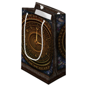 Steampunk-Vintage, altmodische Kupferklemme Kleine Geschenktüte
