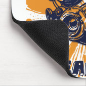 Steampunk Vintage Art – Elegant Mousepad (Ecke)