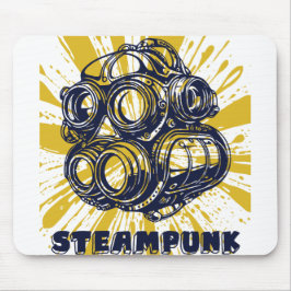 Steampunk Vintage Art - Mauspad