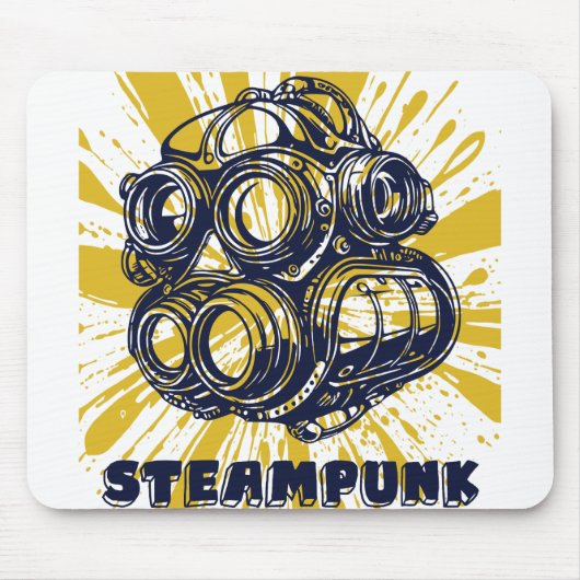 Steampunk Vintage Art - Mouse Pad Mousepad (Vorne)