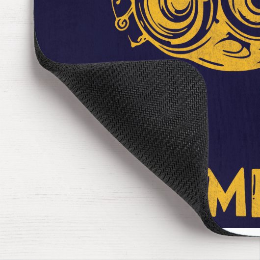 Steampunk Vintage Art V2– Vertical Mousepad (Ecke)