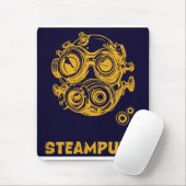 Steampunk Vintage Art V2– Vertical Mousepad (Mit Mouse)