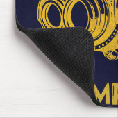 Steampunk Vintage Art – Vertical Mousepad (Ecke)