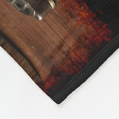 Steampunk-Vintage-Bücher Fleecedecke (Ecke)