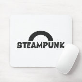 Steampunk Vintage Kunst – Elegantes Mauspad (Mit Mouse)