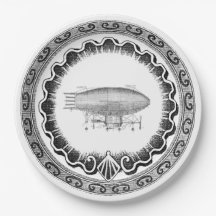 Steampunk-Vintage-Luftschiff