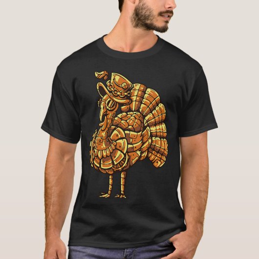 Steampunk vintage peacock bird T-Shirt (Vorderseite)