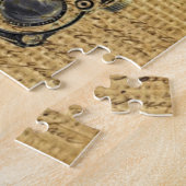 steampunk-Vintage Skripte begraben antike Kamera Puzzle (Seite)