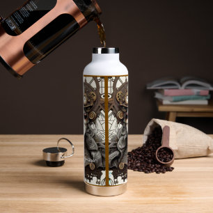 "Steampunk Vintage" Trinkflasche
