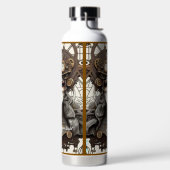 "Steampunk Vintage" Trinkflasche (links)