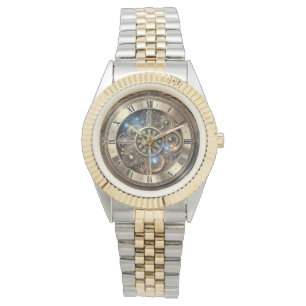 Steampunk Vintage-Uhr – Elegantes mechanisches Get Armbanduhr