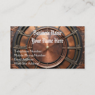 Steampunk Vintage- und viktorianisches Thema Visitenkarte