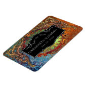 Steampunk Vintage Wedding "Save the Date" Magnet (Linke Seite)