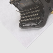 Steampunk Vintager Schreibmaschinenhandbuch Seidenpapier (Ausschnitt)