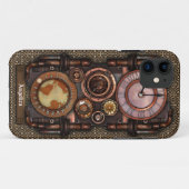 Steampunk Vintager Timepiece #1C Case-Mate iPhone Hülle (Rückseite (Horizontal))