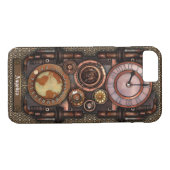 Steampunk Vintager Timepiece #1C Case-Mate iPhone Hülle (Rückseite (Horizontal))