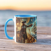 Steampunk Vintager Viktorianischer Ozeanraum Tasse