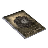Steampunk Vintages Uhrtimepiece-Notizbuch Notizblock (Rechte Seite)
