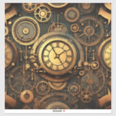 Steampunk Vinyl Sticker (Blatt)