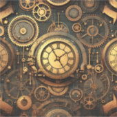 Steampunk Vinyl Sticker (Vorderseite)