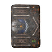 Steampunk Visions Badematte (Vorderseite Vertikal)