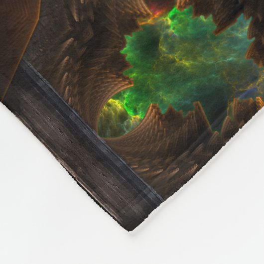 Steampunk Visions Fleecedecke (Ecke)