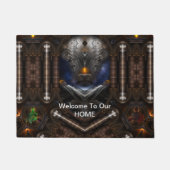 Steampunk Visions Fußmatte (Vorderseite)