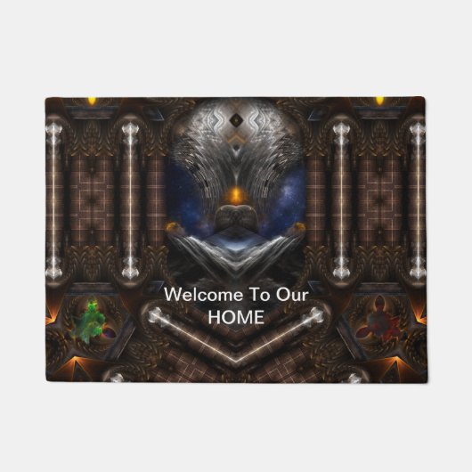 Steampunk Visions Fußmatte (Vorderseite)