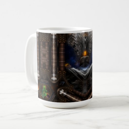 Steampunk Visions Kaffeetasse (Vorderseite Links)