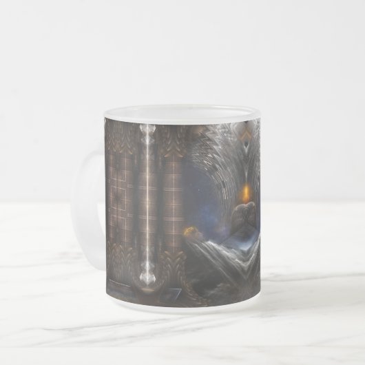 Steampunk Visions Mattglastasse (Vorderseite Links)