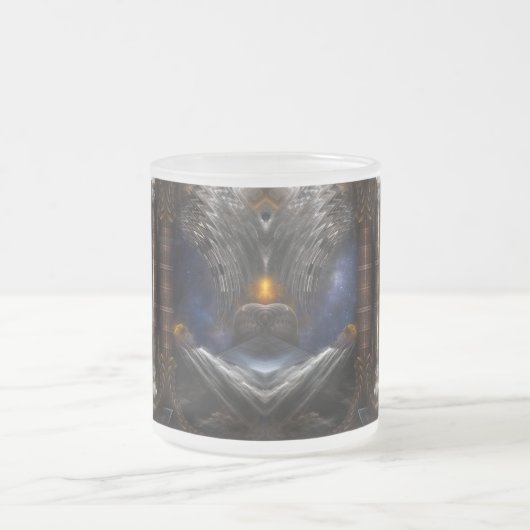 Steampunk Visions Mattglastasse (Mittel)