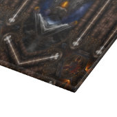 Steampunk Visions Schneidebrett (Ecke)