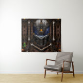 Steampunk Visions Wandteppich (Beispiel (Horizontal))