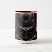 Steampunk Visions Zweifarbige Tasse (Mittel)
