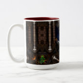 Steampunk Visions Zweifarbige Tasse (Links)