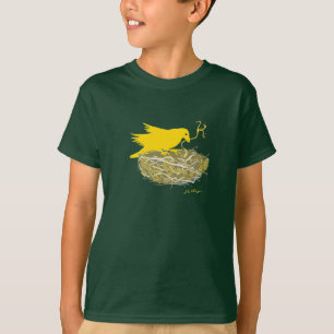 Steampunk Vogel-Nest-T - Shirt