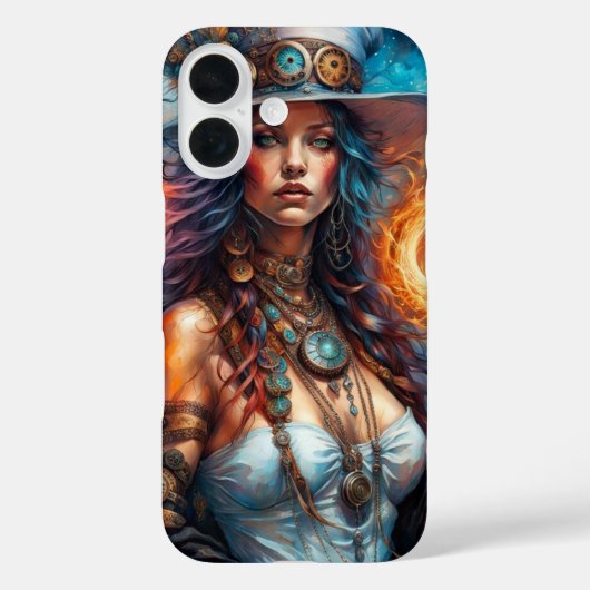 Steampunk Voodoo Queen 1 Case-Mate iPhone Hülle (Rückseite)