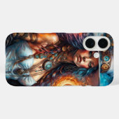 Steampunk Voodoo Queen 1 Case-Mate iPhone Hülle (Rückseite (Horizontal))