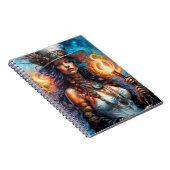Steampunk Voodoo Queen 1 Notizblock (Rechte Seite)